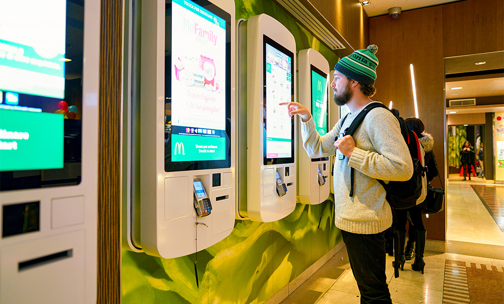 Mc Donalds Order Kiosk