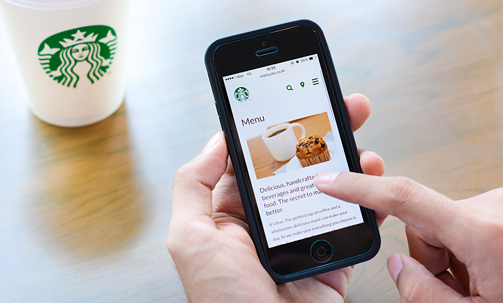 Starbucks Mobile Ordering