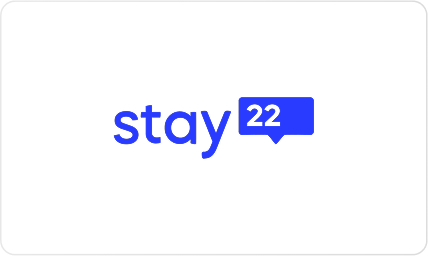 stay 22 logo