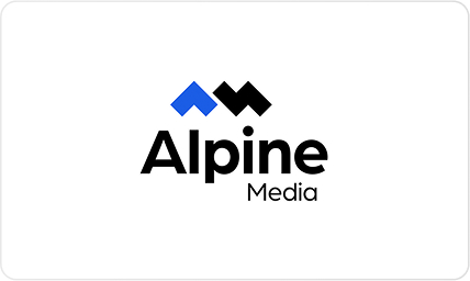 Alpine Media logo