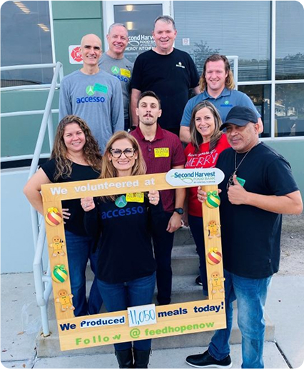 accesso team volunteering