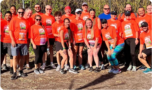 Photo of accesso team at Corporate 5k