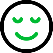 Smiling icon