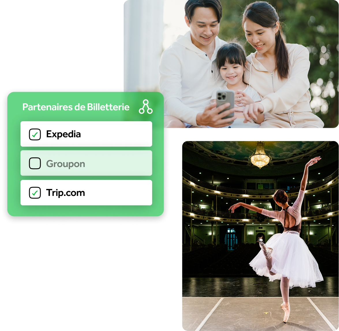 Plus de clients. Plus de 
ventes. Un seul canal. 