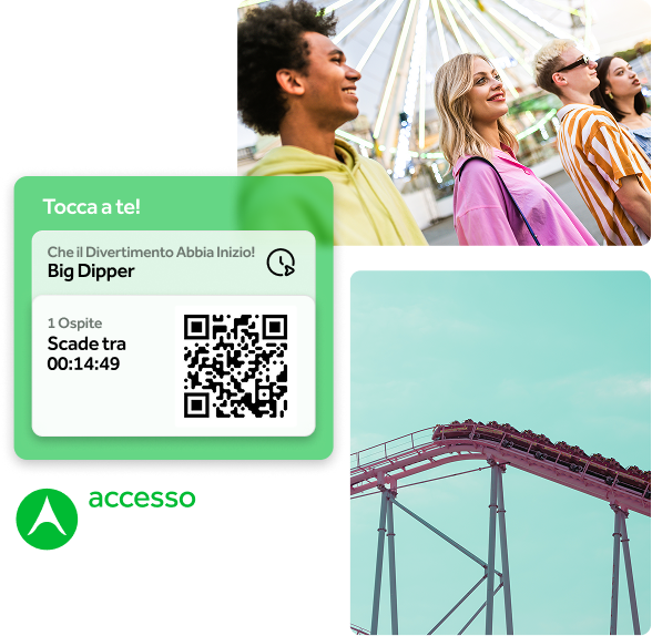 Fai in modo che i visitatori continuino a muoversi, divertirsi, mangiare e fare shopping. 