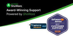 accesso ShoWare® Recognized by Capterra for Best Customer Support