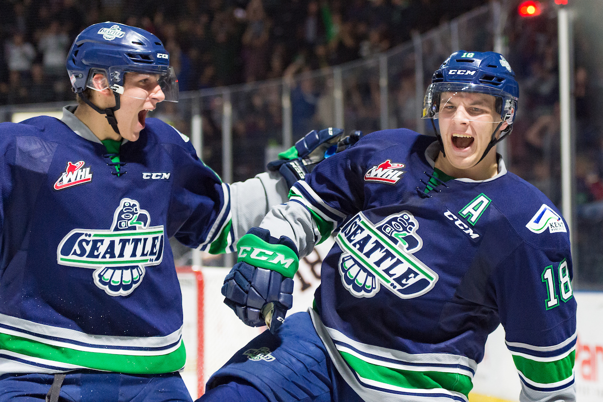 Seattle Thunderbirds in action photo.