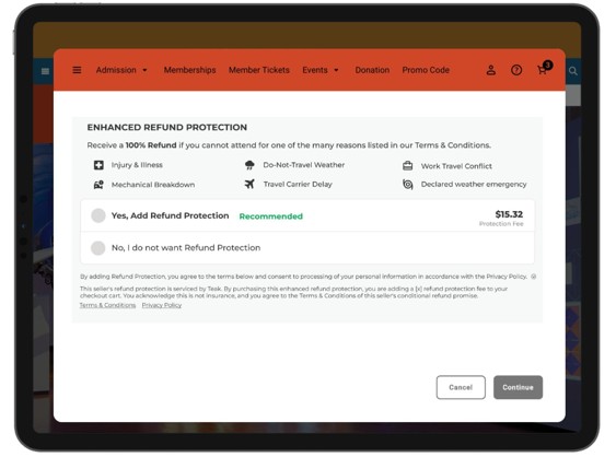 Is Your Refund Policy a Revenue Policy? 2 Checkout view
